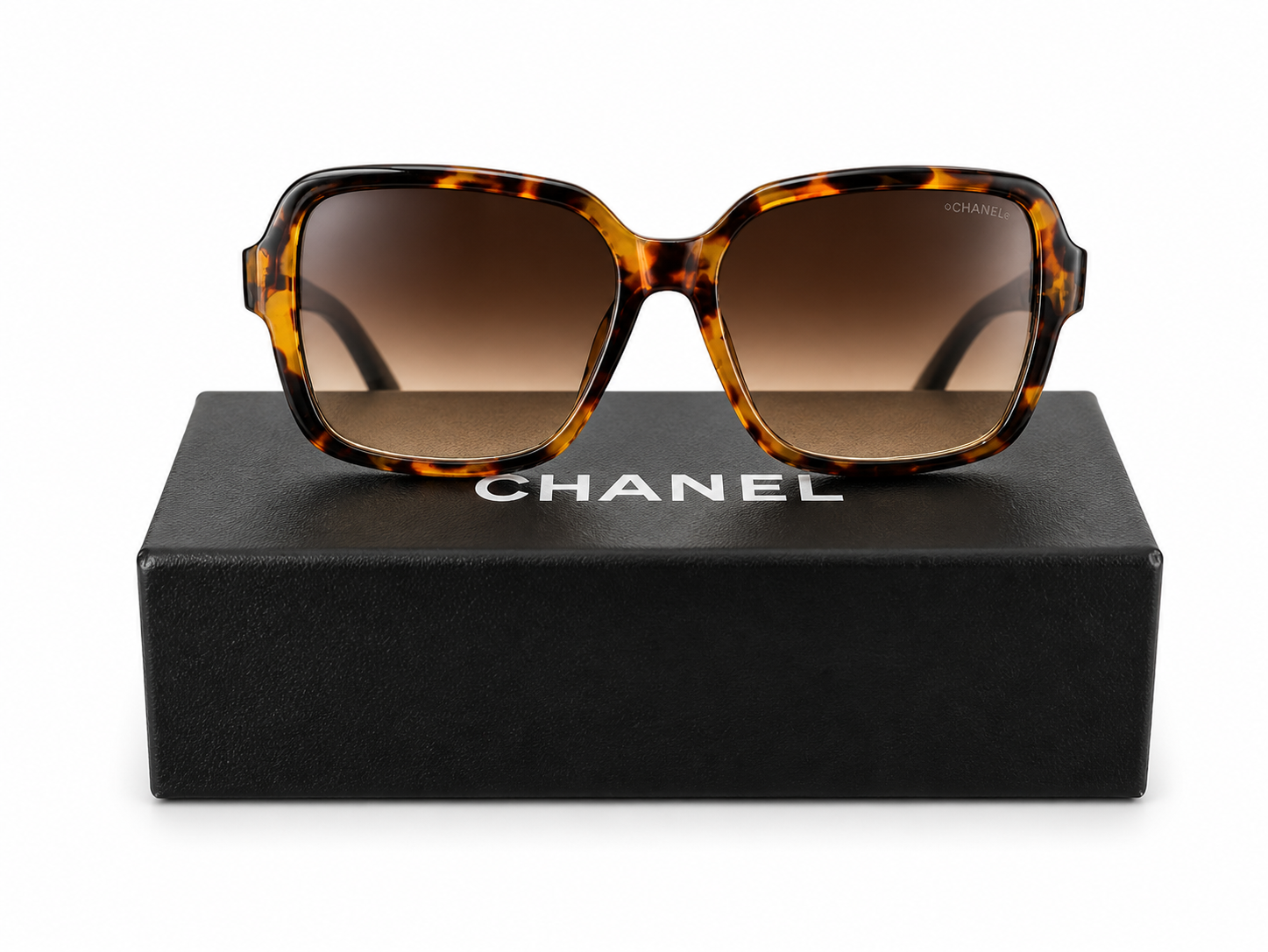 C.H.A.N.E.L Gafas de Sol Estilo Luxury Oversized Carey | Diseño Italiano |