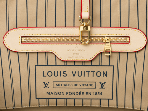 L. V.UITTON Tote Premium Monogram para Mujer con Neceser y Detalles en Cuero Claro – Bolso Grande Elegante para Uso Diario