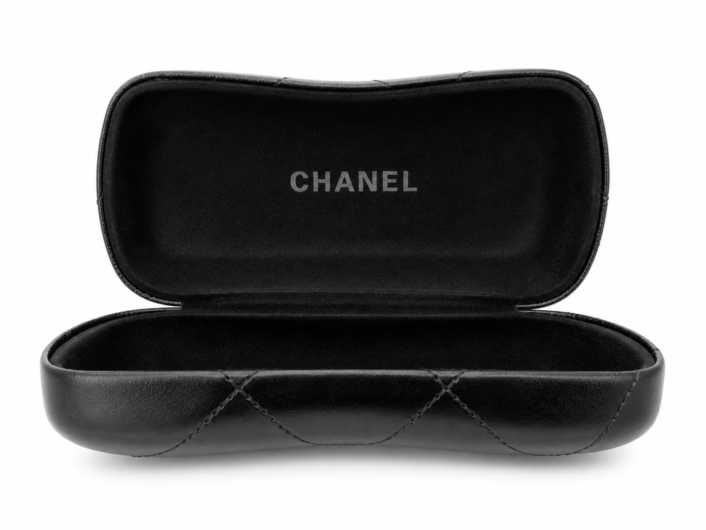 C.H.A.N.E.L.Lentes Clear Estilo Luxury Oversized | Diseño Italiano |