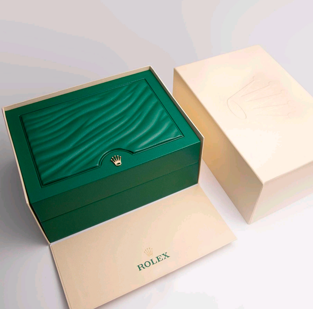 R.O.L.E.X. Luxury Stainless Steel Watch Gold & Silver – Premium Box Set
