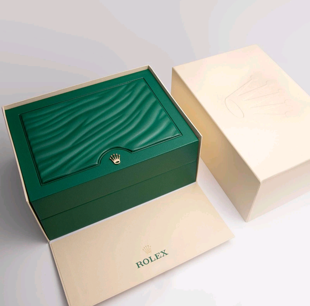 R.O.L.E.X. Luxury Stainless Steel Watch Gold & Silver – Premium Box Set
