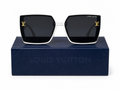 L.V Luxury Square Sunglasses for Women L.V | Premium Designer Style | UV400 Protection | Fashion Oversized Frame