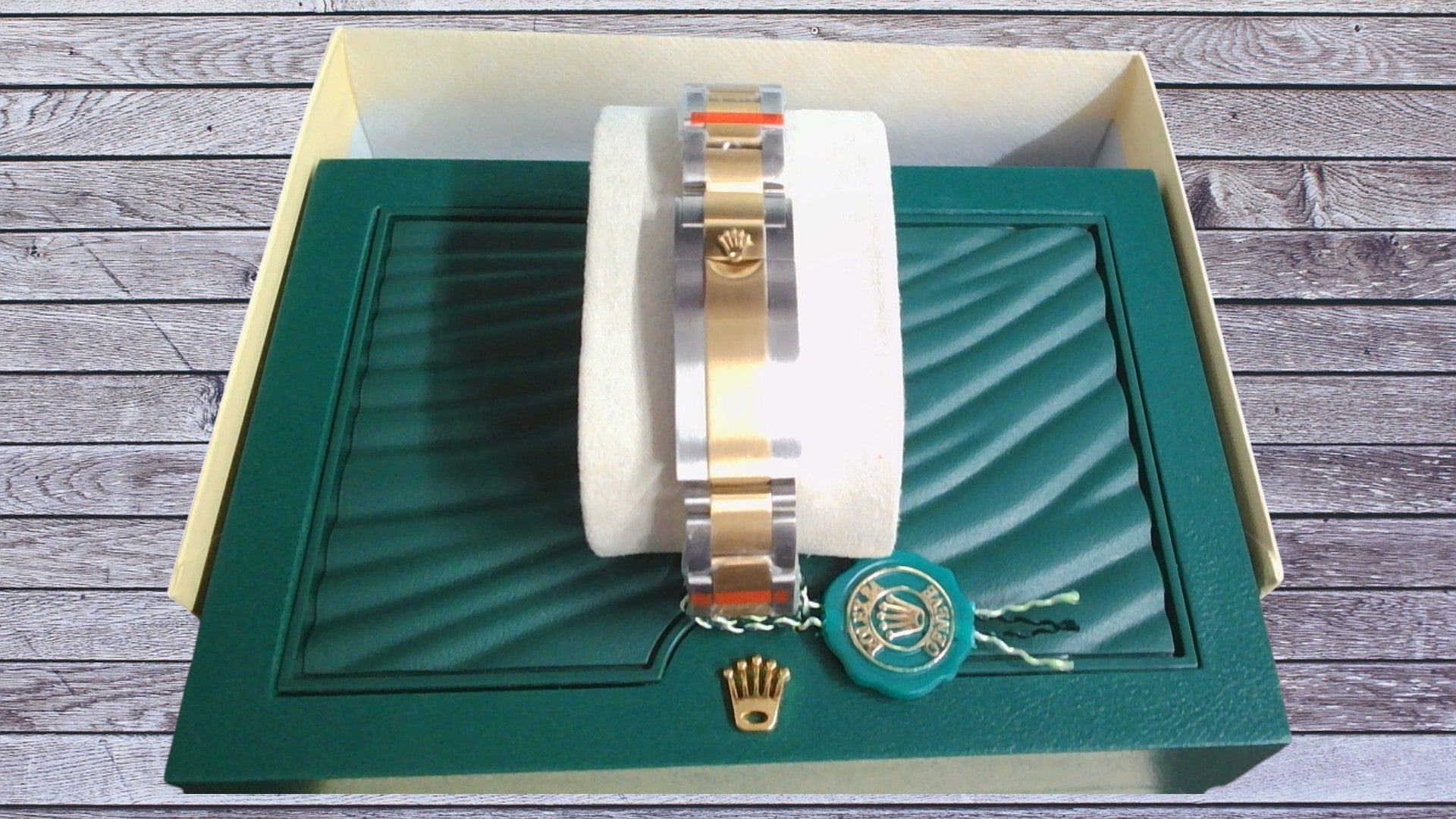 R.O.L.E.X. Luxury Stainless Steel Watch Gold & Silver – Premium Box Set